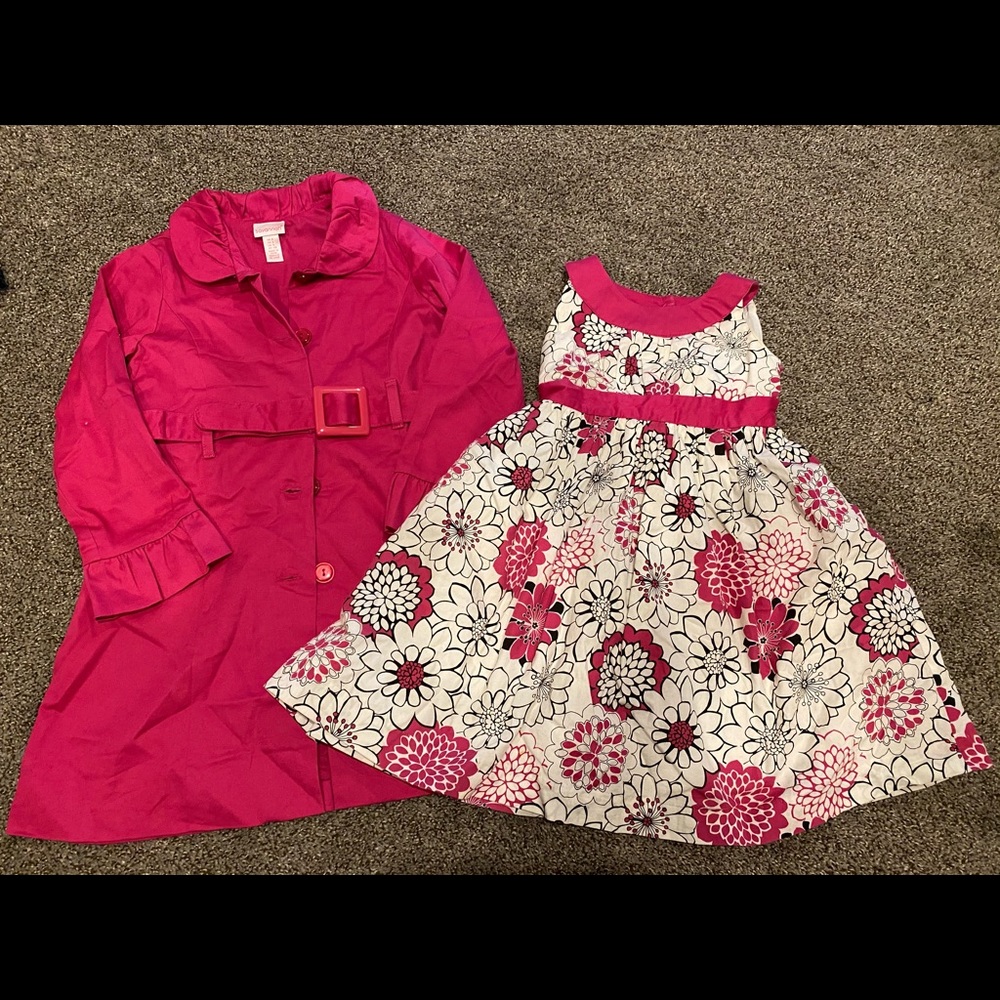 Dress and matching coat